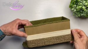 Декор для дома своими руками / Идея Корзинки для Хранения и Декора DIY