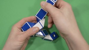 Змейка Рубика Бант Rubik`s Snake Bow