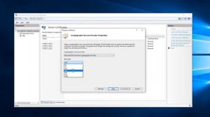 How to create a Certificate Request (CSR) code using IIS on Windows