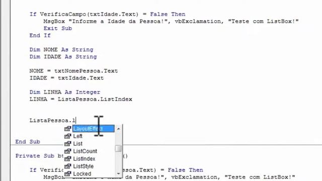 Excel VBA Alterar Linha do ListBox смотреть онлайн