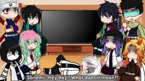 ^|• Hashiras React To Tanjiro Kamado •|^ []Demon slayer[] ⚠️ANGST?… [] Full Ver