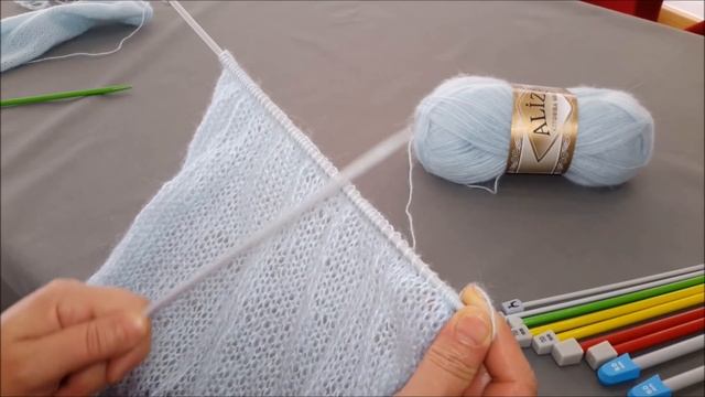 Kademeli Şiş ile Bluz Yapımı (M-L) Ön ve Arka 94 kol 65 ilmek смотреть онлайн