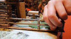 ДОМИК ИЗ БРУСА, ОСЕННИЙ ПОДЕЛКА ИЗ ПРИРОДНОГО МАТЕРИАЛОВ, КАК СДЕЛАТЬ ДОМИК ИЗ ДЕРЕВА