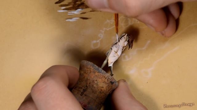 Красим белый цвет на примере mindless zombie из Malifaux смотреть онлайн