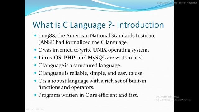 C Programming For Beginners |  Introduction to C Language