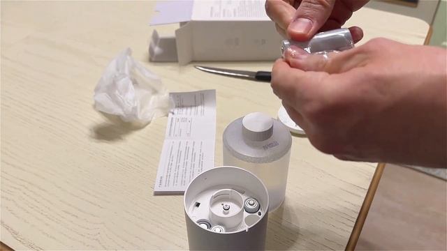 Распаковка с нуля диспенсера Xiaomi смотреть онлайн