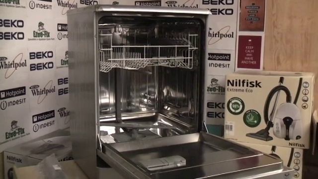 Beko Dishwasher - How To Change Lower Spray Arm смотреть онлайн