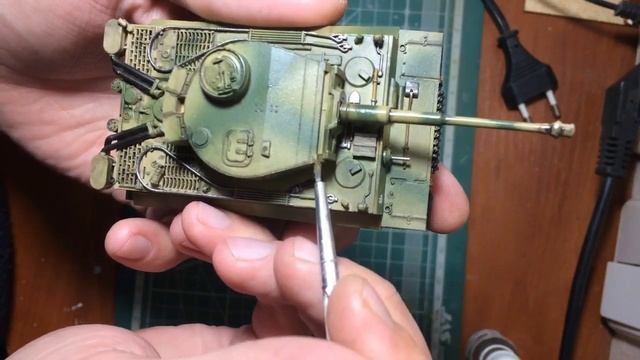 Tiger T-VI в масштабе 1/72, СКОЛЫ смотреть онлайн