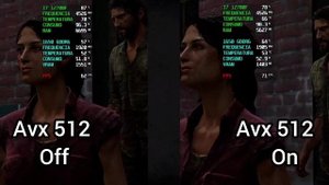 Avx 512 Rpcs3 - disable Vs enable - I7 12700F - God of War / red dead redemption / the last of us..