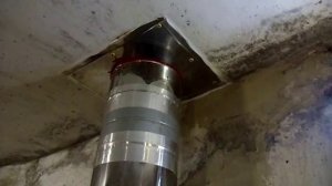 Отопление в мастерской. Булерьян и дымоход.