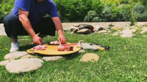 Стейк Томагавк. Стейк Ковбой. Он же Рибай на кости. Лучший ASMR рецепт. Дагестан 2022 4K