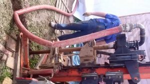 Бурение скважины малогабаритной машиной