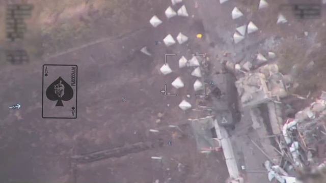 Уничтожение второго по счёту бронеавтомобиля ВСУ при попытке прорваться через МАПП