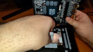 Замена термопасты RTX 3070 GameRock OC