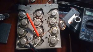 ?УНИКАЛЬНАЯ СОЛНЕЧНАЯ панель из СССР?Параллельное соединение транзисторов,обеспечивает АМПЕРЫ??