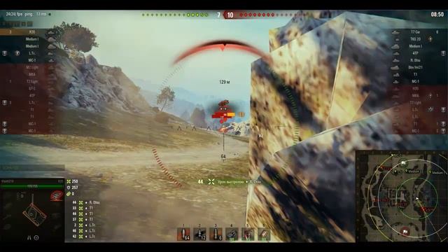 World of Tanks Играю на R35 смотреть онлайн