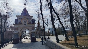 Владивосток ноябрь 2023, центральные улицы