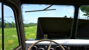 Cars Vs Big Tree - Полосатые лежачие полицейские - Игра BeamNG.Drive