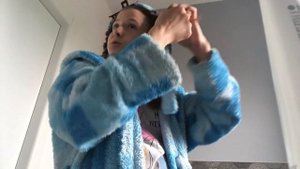 УКЛАДКА ВОЛОС НА ПОЯС ОТ ХАЛАТА