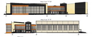 Проект физкультурно-оздоровительного комплекса площадью 8655 кв. м. с расчётами