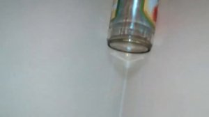 Трюк с бутылкой - бутылка  в угол