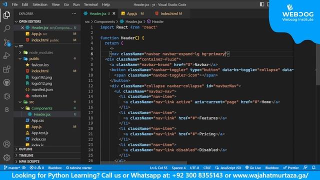 Make a Single Page Application with React JS || Tutorial for Beginners || #reactjs #webcog #spa