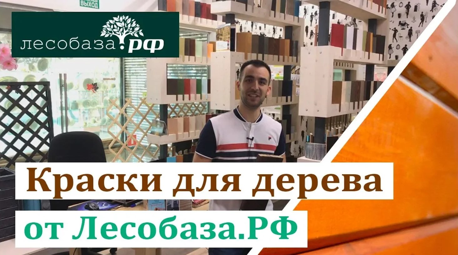 Краски для дерева от Лесобаза.РФ