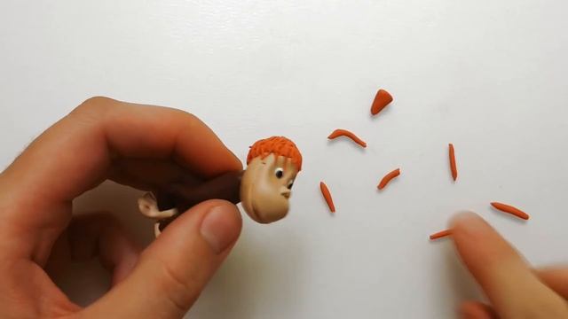 Мастер-класс: Обезьянка из полимерной глины Fimo Kids / Monkey - polymer clay tutorial смотреть онлайн