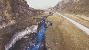 Dji Phantom: Дагестан.  Река Казикумухское койсу.Полет Безпилотника