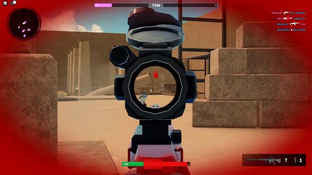 The XK-416 DMR in Bad Business (Roblox) смотреть онлайн