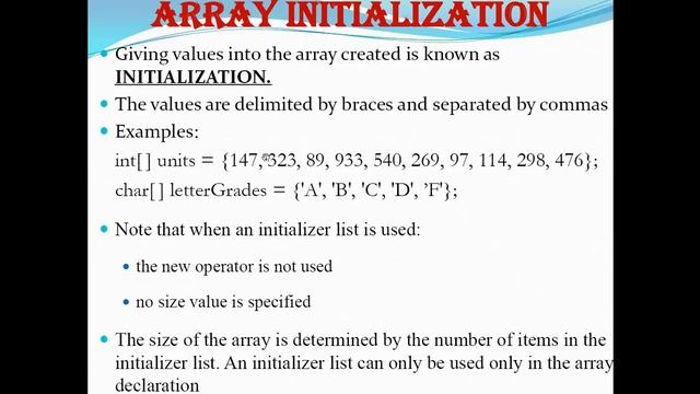 20 Java Arrays смотреть онлайн