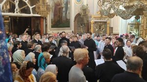 1. Херувимская - Владимирская, гарм. А.Д. Кастальского