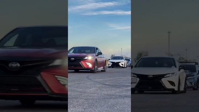 Here’s a few ??Camrys just rolling around … #toyota #camry #trd