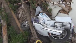 Поездка в Тросну за разобранным ИЖ ПС, с заездом на могилу к продюсеру Придонков.