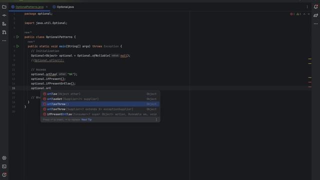 Mastering Java Optional : Best Practices. #java #null #nullsafety #optional смотреть онлайн