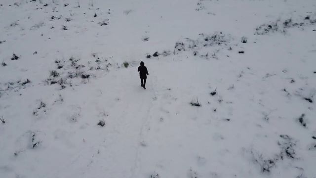 Первый полет на DJI Mavic mini. Зимний полет на mavic mini. смотреть онлайн