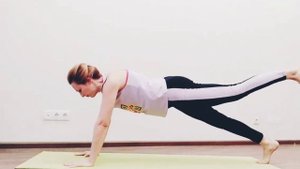 Планка для похудения. Убираем живот и бока.