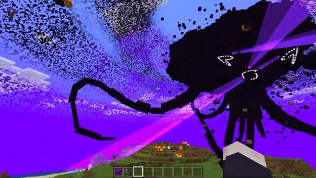 Kill Crackers Wither Storm in Minecraft Java VS Bedrock