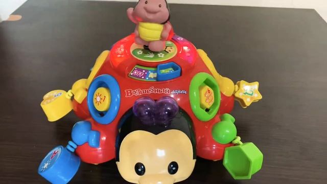Обзор: Развивающая игрушка божья коровка