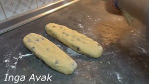 ПЕЧЕНЬЕ-СУХАРИКИ С ИЗЮМОМ К ЧАЮ простой рецепт от Inga Avak