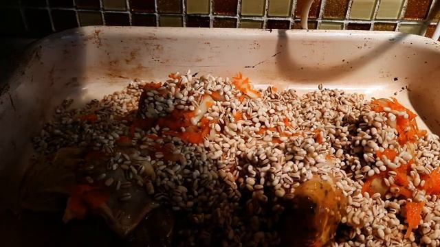 Перлотто с курицей и овощами в духовке. Этот рецепт заставит Вас изменить своё мнение о перловке.