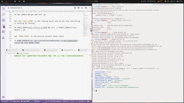 HashiCorp Vault - Kubernetes Vault Agent смотреть онлайн