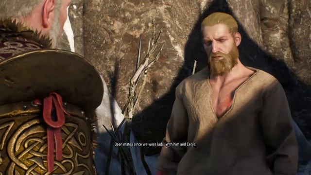 The Witcher 3: Geralt saves Folan from the trolls смотреть онлайн