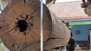 Amazing Sawmill Wood Skill - Sawing Biggest Wood And Precious In Wood Processing Factory