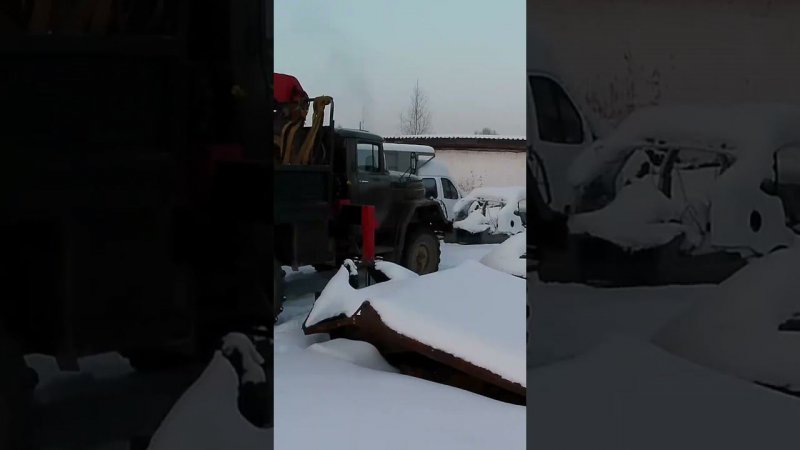 "Мультик" ЗИЛ-131 кму на час ₽! Демонтаж кабины камаза #зил131
