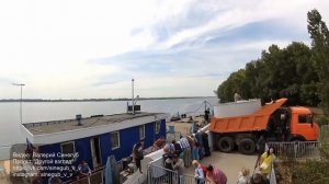 Выпуск стерляди в Волгу в с. Винновке