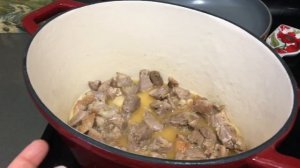 Америка . Капуста тушёная с индейкой . Очень вкусно! Пошаговый рецепт .