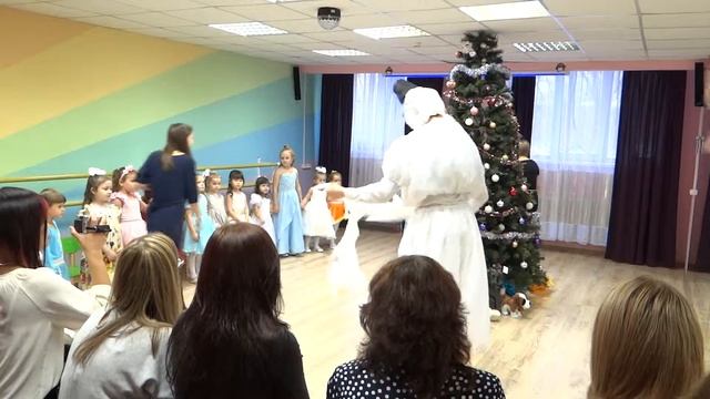 Проведение новогоднего праздника часть 1