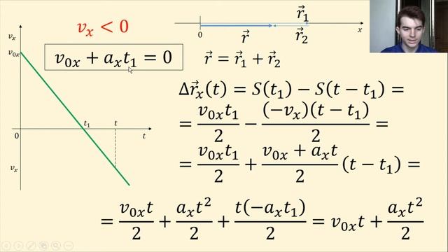 Физика 9 класс. Кинематика. Различие между перемещением и путем. смотреть онлайн