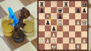 Красивый ход в шахматной партии гроссмейстеров